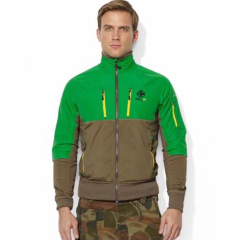 🔥🔥Ralph Lauren Sport Polo RLX Track Jacket Green